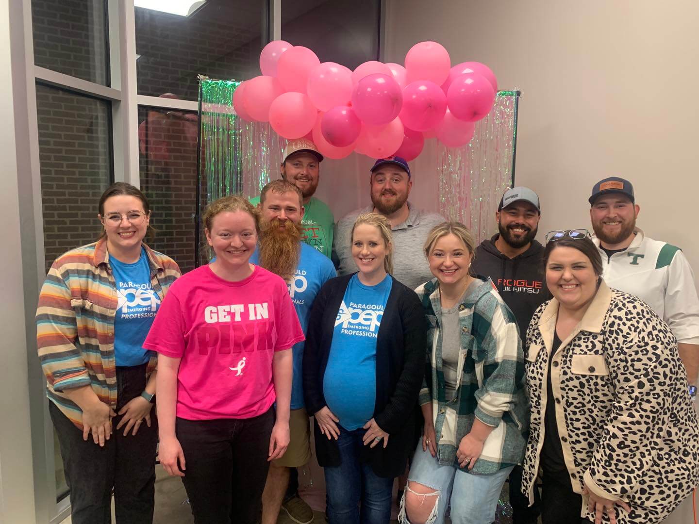 Paragould Emerging Professionals hosting a baby shower for a member!