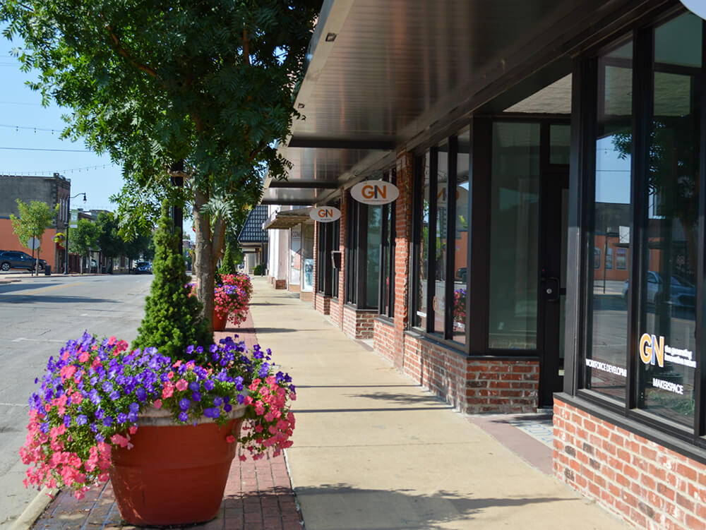 G.I.N. located in Downtown Paragould, a one stop shop for resources for business in our community.