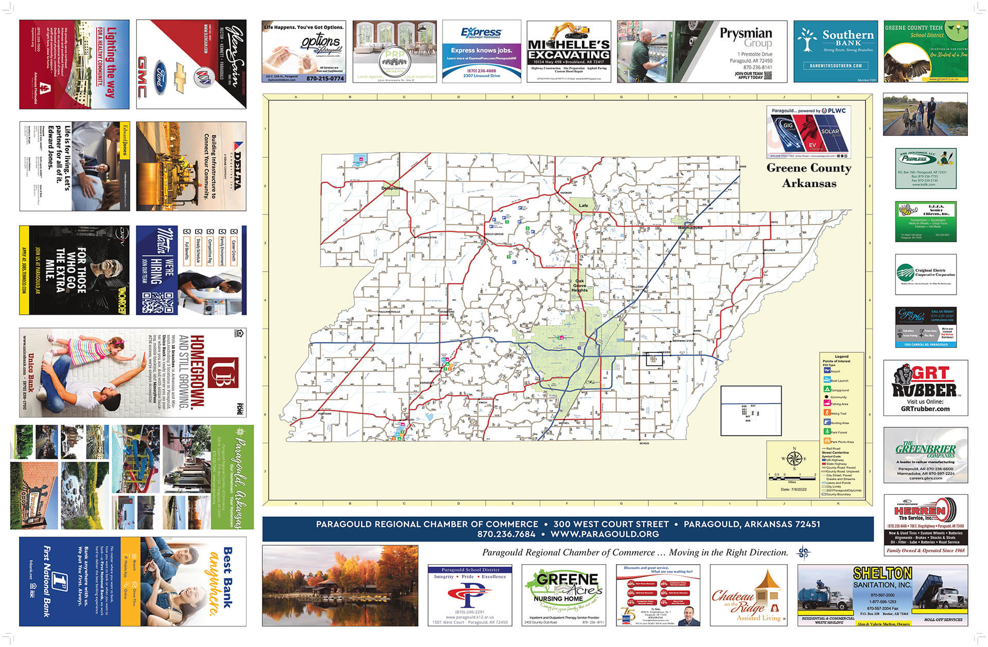 Click to view a Map of Greene County