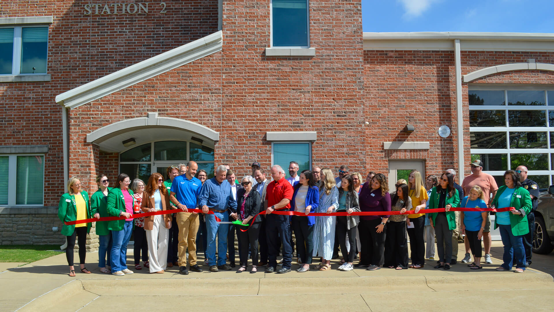 Fire station 2 Cuts a Ribbon!