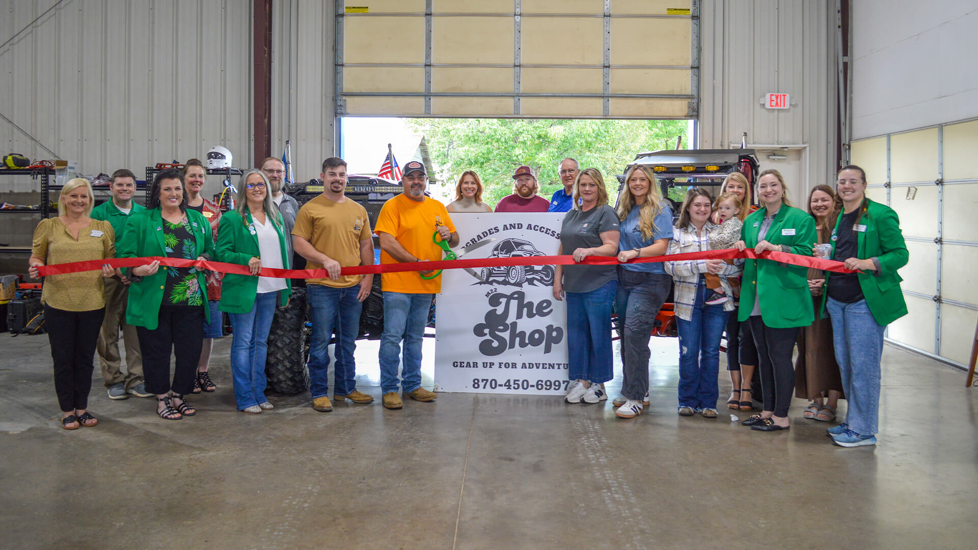 The Shop in Paragould hosted a Ribbon Cutting!