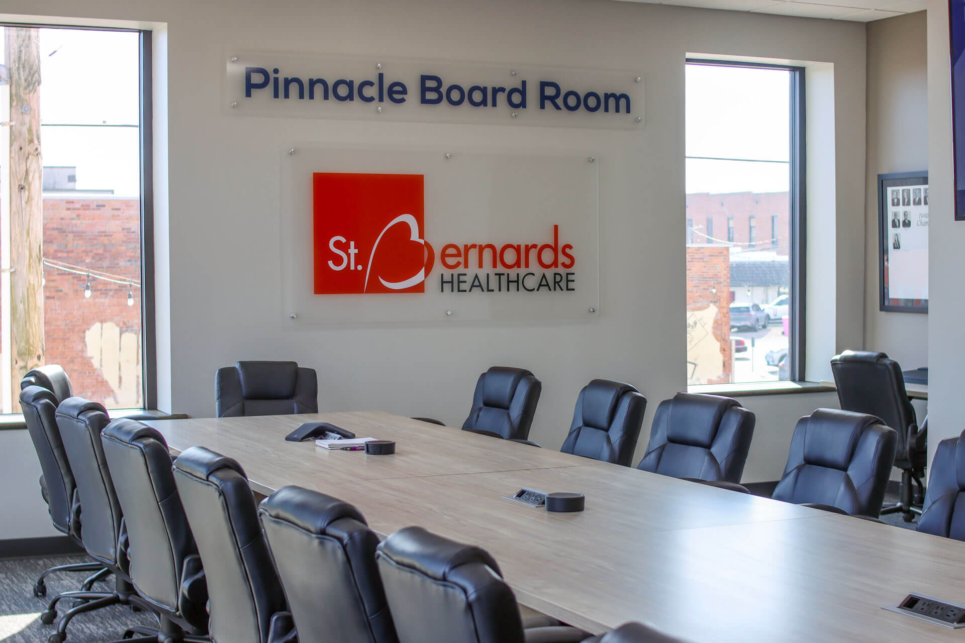 Paragould Chamber St. Bernard’s Pinnacle Board Room